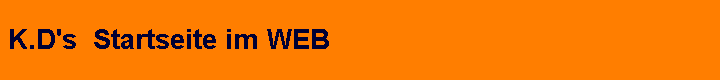 K.D's  Startseite im WEB